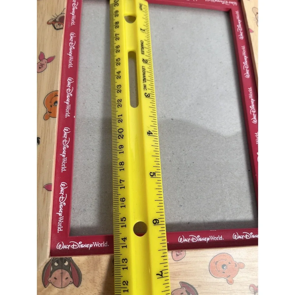 Walt Disney World Frame Winnie The Pooh Eeyore Piglet Tigger Wooden Picture